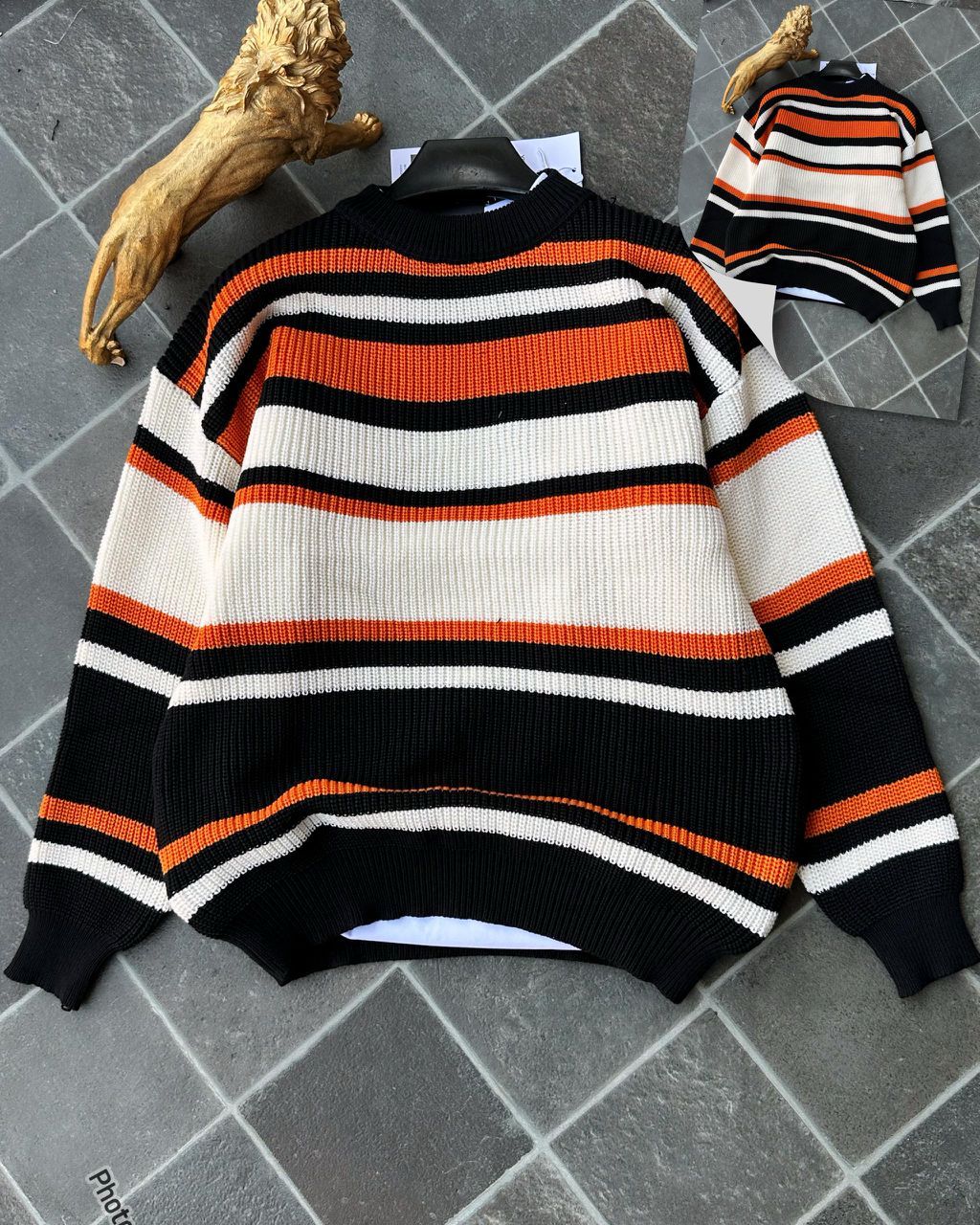 Pattern Sweater T-Shirt - Image 6
