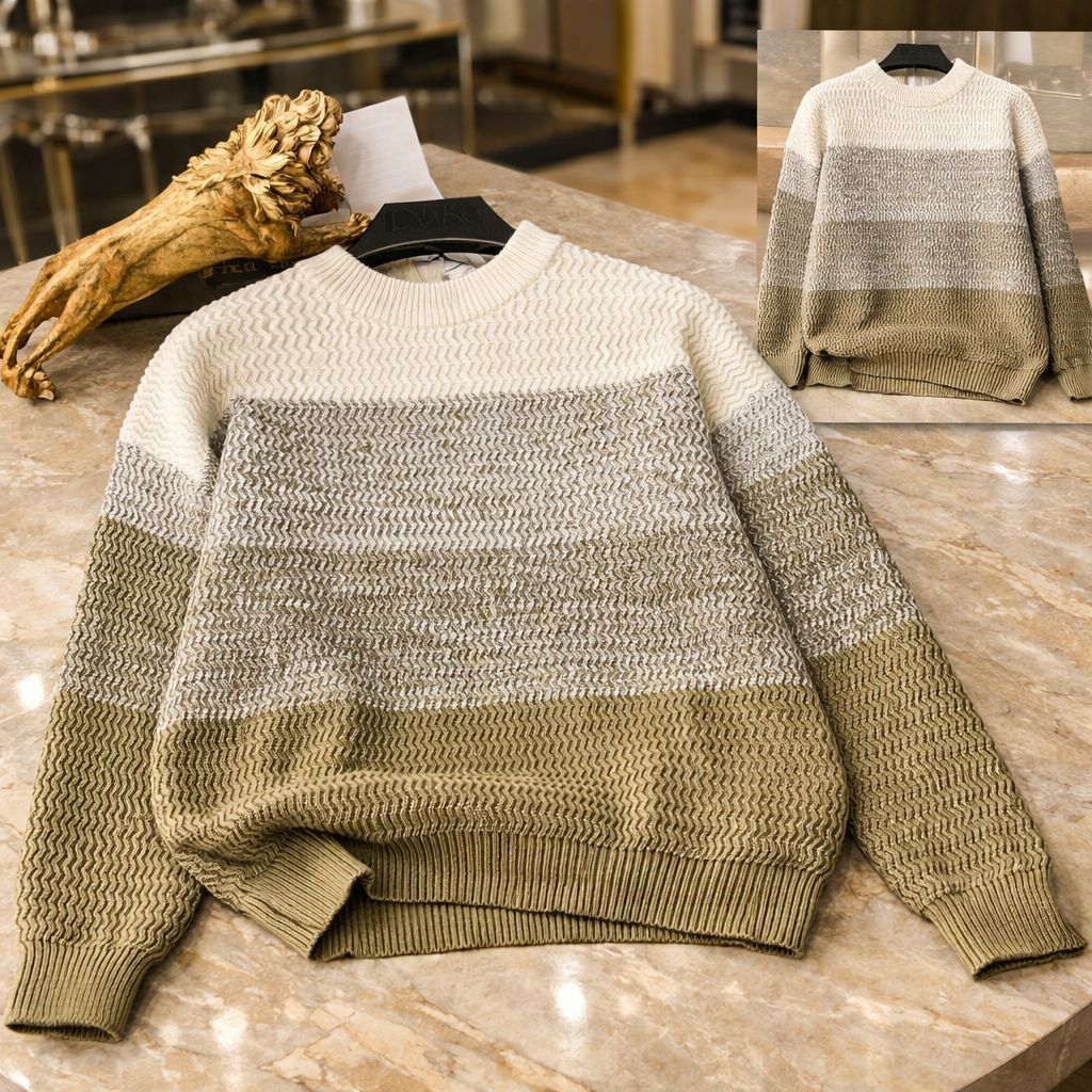 Pattern Sweater T-Shirt - Image 15