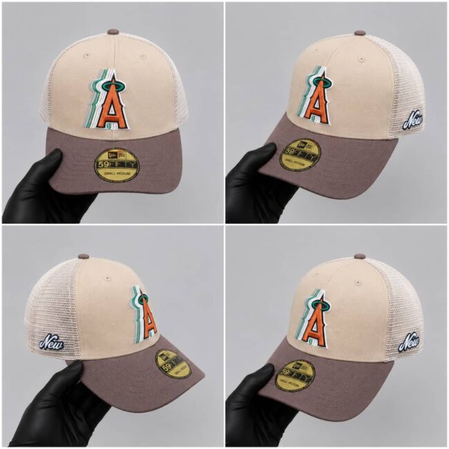 New Era California Angels 25th Anniversary 59Fifty fitted cap