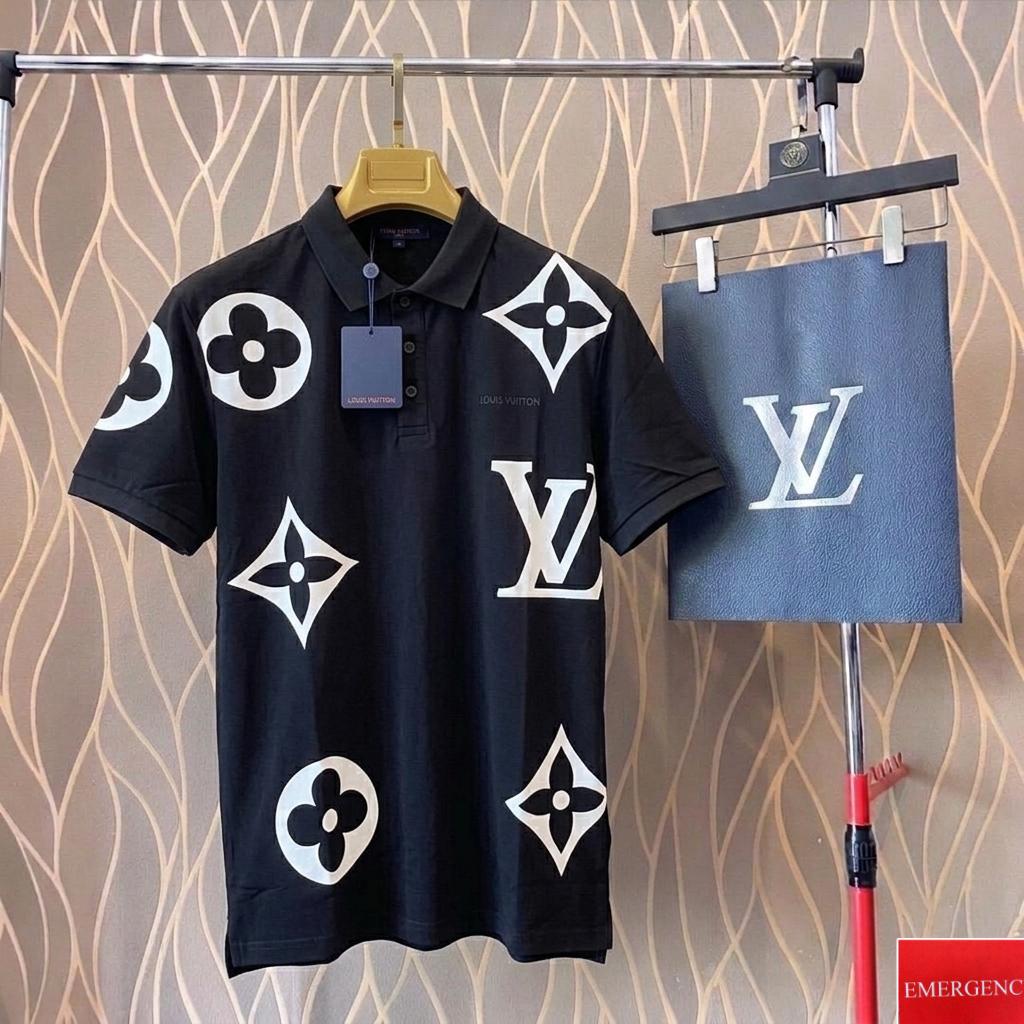 Mustard yellow Louis Vuitton polo shirt - Image 4