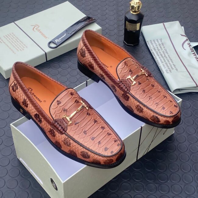 Men's Loafers Genuine Leather Flat Breathable Casual Shoes