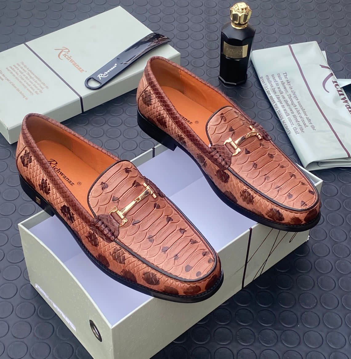 Men's Loafers Genuine Leather Flat Breathable Casual Shoes