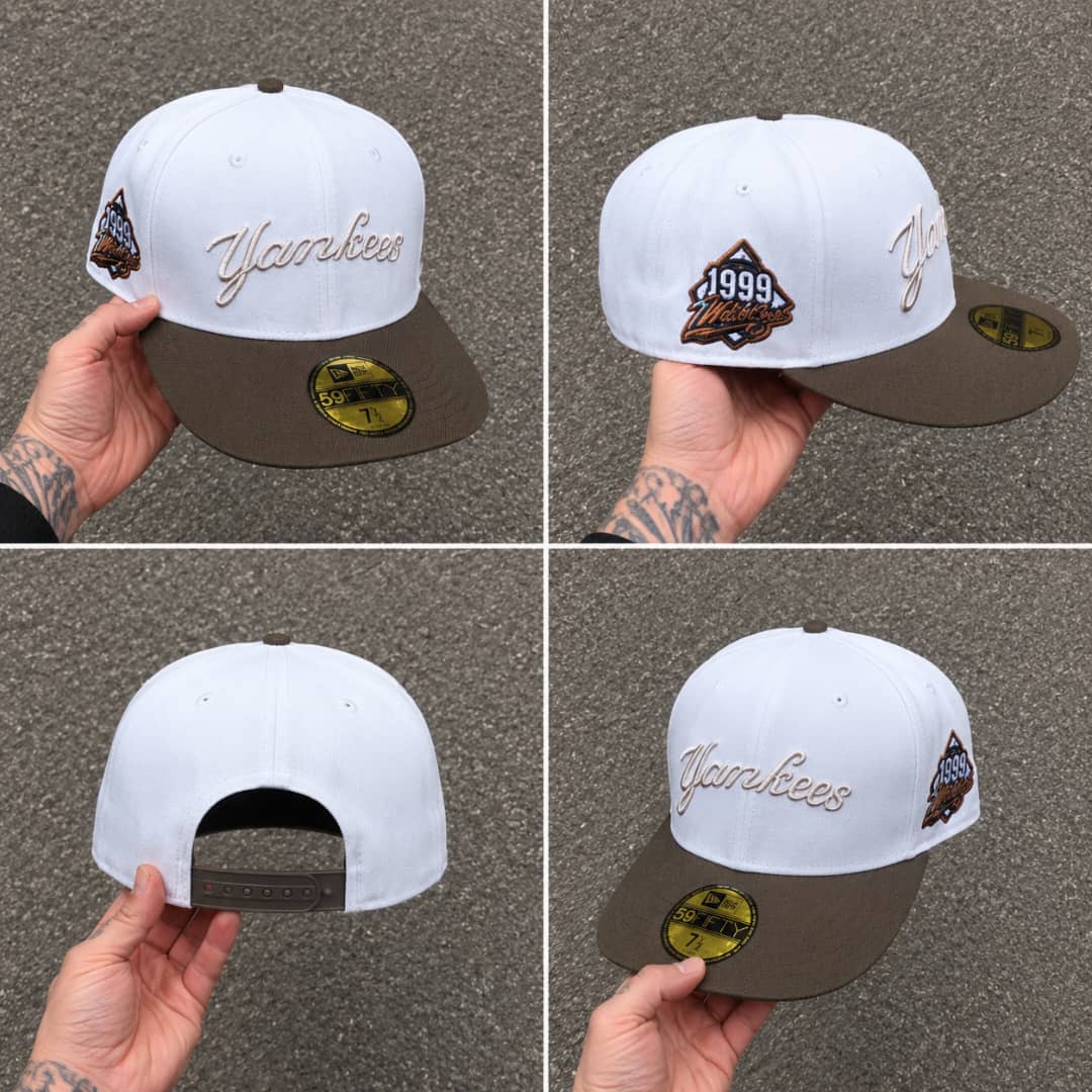 New Era New York Yankees 'Neapolitan Ice Cream' 59FIFTY Fitted Chrome White